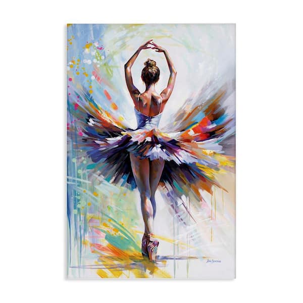 Prelude to Passion Ballet by Leon Devenice Unframed People Graphic Art Print 24 in. x 16 in.