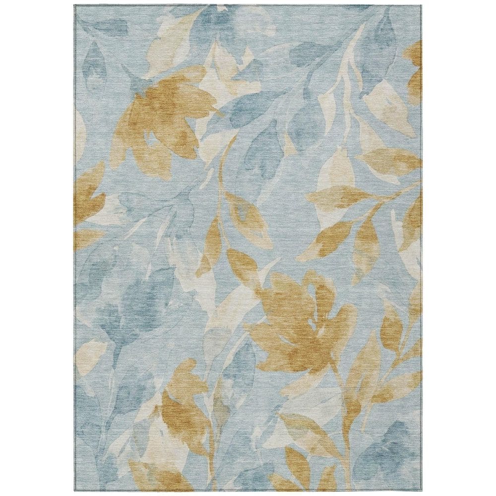 Chantille Machine Washable Indoor/Outdoor Abstract ACN2960 Sky 8 ft. x 10 ft. Area Rug price history on PriceWatchPro