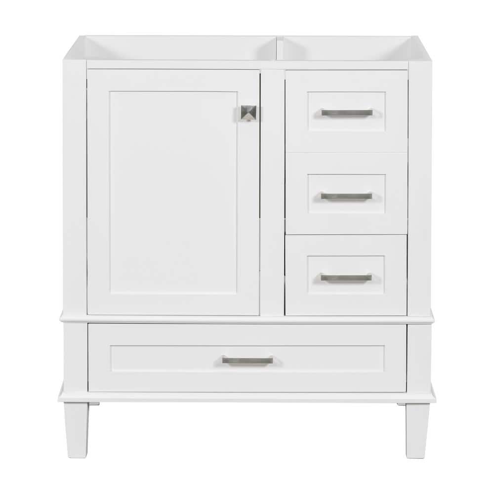 30 in. W x 18 in. D x 34 in. H Bath Vanity Cabinet without Top with a Soft 