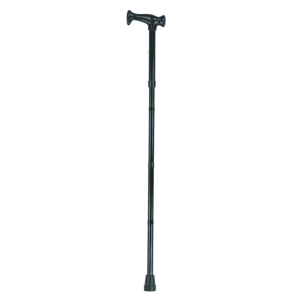 DMI Adjustable Folding Cane in Black 502-1316-0200HS - The Home Depot