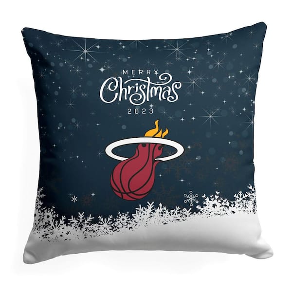 THE NORTHWEST GROUP NBA Christmas 2023 Heat Printed Multi-Color 18 in x 18 in Throw Pillow