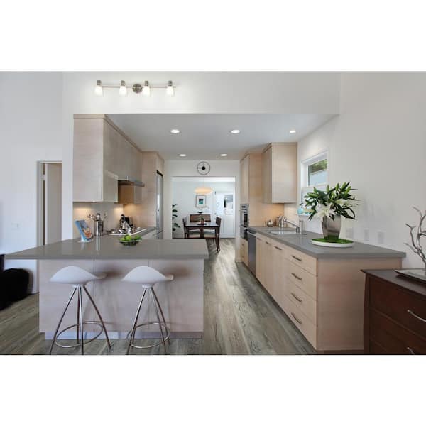 A&A Surfaces - Odin Ash 12 MIL x 7 in. W x 48 in. L Waterproof Click Lock Vinyl Plank Flooring (26.15 sq. ft./case)