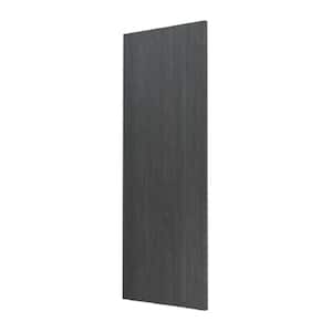 Carbon Marine Slab Style Vanity Kitchen Cabinet End Panel (36 in W x 0.75 in D x 21 in H)