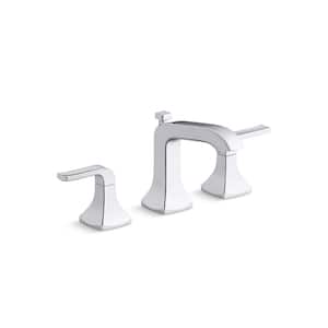 Rubicon 8 in. Widespread 2-Handle Bathroom Faucet in Polished Chrome