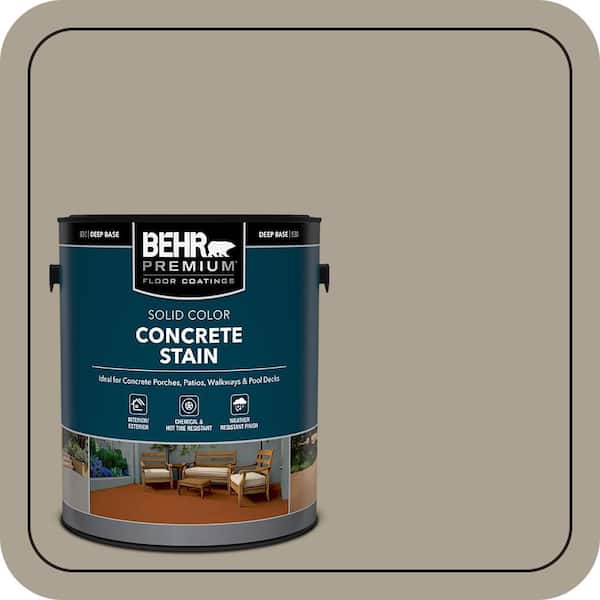 1 gal. #PFC-37 Putty Beige Solid Color Flat Interior/Exterior Concrete Stain
