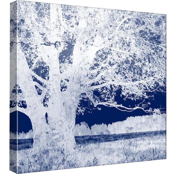 PTM Images 15 in. x 15 in. ''Screened Tree K'' Printed Canvas Wall Art