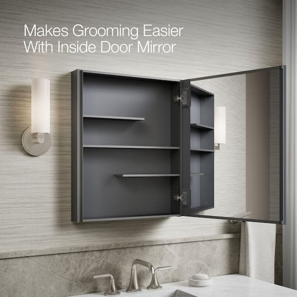 KOHLER Maxstow 20 in. x 24 in. Surface-Mount Medicine Cabinet with