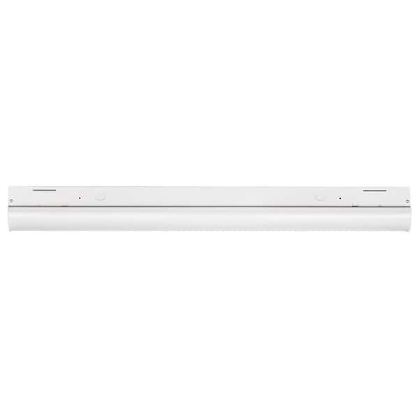 Sunlite 3 ft. 200-Watt Equivalent Integrated LED Dimmable Linear Wraparound White Strip Light Fixture, Cool White 4000K