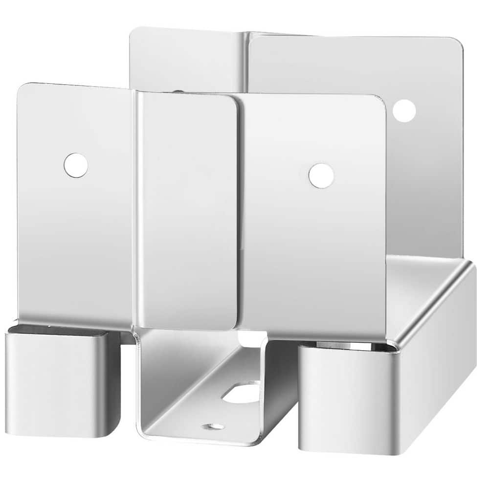 4 x 4 Post Base 10-Pieces, Inner Size 3.53 x 3.56 in./89.6 x 90.5 mm Concrete Post Anchor, Zinc-Plated Carbon Steel price history on PriceWatchPro