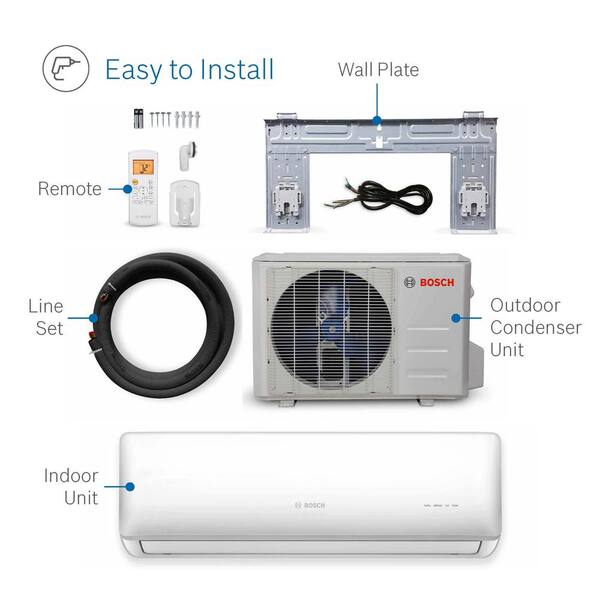 bosch 3 zone mini split