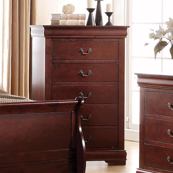Acme Furniture Louis Philippe III 5-Drawer Chest 19506