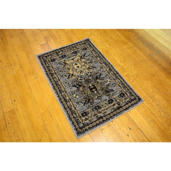 Unique Loom Doormat 2x3 Natural Accent Rug