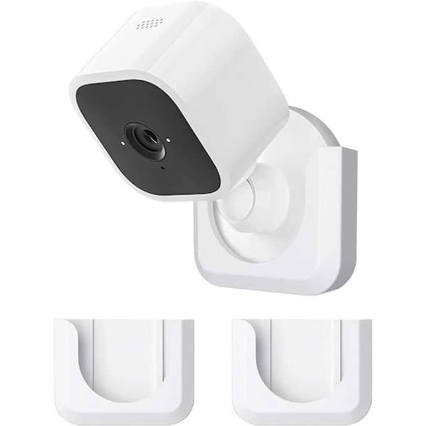 Adhesive Wall Mount Bracket for Indoor Cameras, No Drill, No Screws, Easy Install (2 Pack)