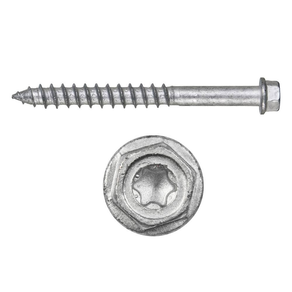 Kwik-Con 3/16 in. x 4 in. Zinc Plated Carbon Steel Torx Hex Head Concrete Screw Anchor (100-Pack) price history on PriceWatchPro