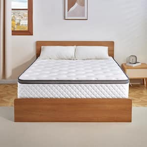 King Size Firm Hybrid Memory Foam 12 in. Individual Pocket Spring Support and Breathable Mattress