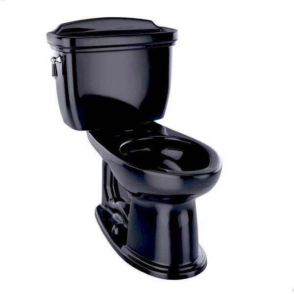 TOTO Dartmouth 2-Piece 1.6 GPF Single Flush Elongated Toilet in Ebony