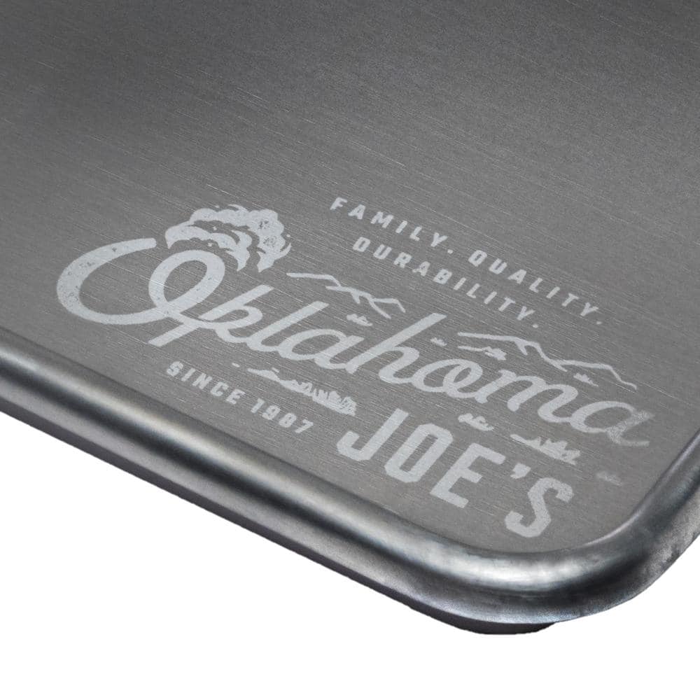 Oklahoma Joe's 13" x 9" Gray Aluminum BBQ Serving Tray