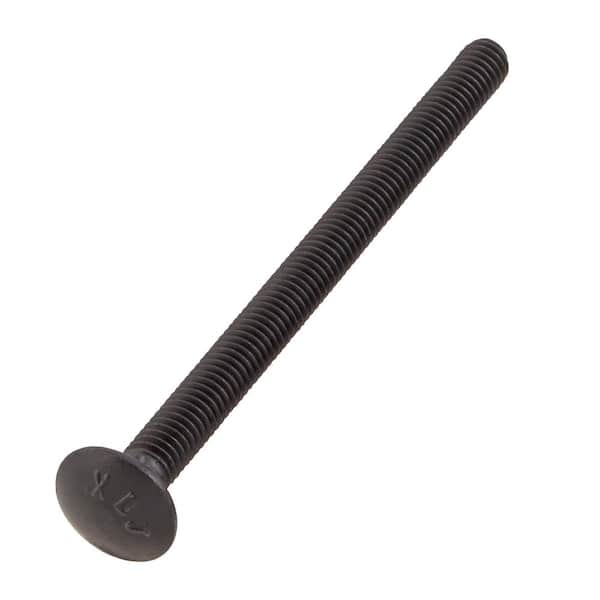 5/16 in. -18 x 4-1/2 in. Black Deck Exterior Carriage Bolt