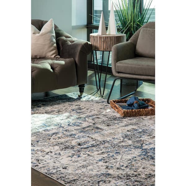 Eternity Callisto Beige 1 ft. 11 in. x 3 ft. Accent Rug