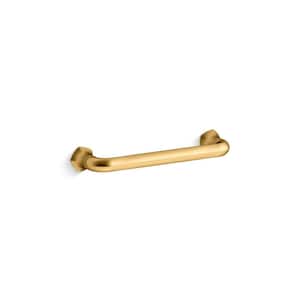 Occasion 5 in. (127 mm) Center-to-Center Cabinet Pull in Vibrant Brushed Moderne Brass