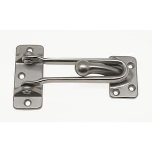 Solid Brass Security Guard in Satin Nickel