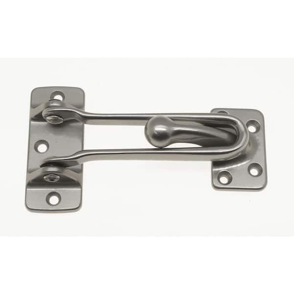 Prime-Line Swing Bar Lock, 3-7/8 in. Bar Length, Diecast Zinc, Satin Nickel  Finish