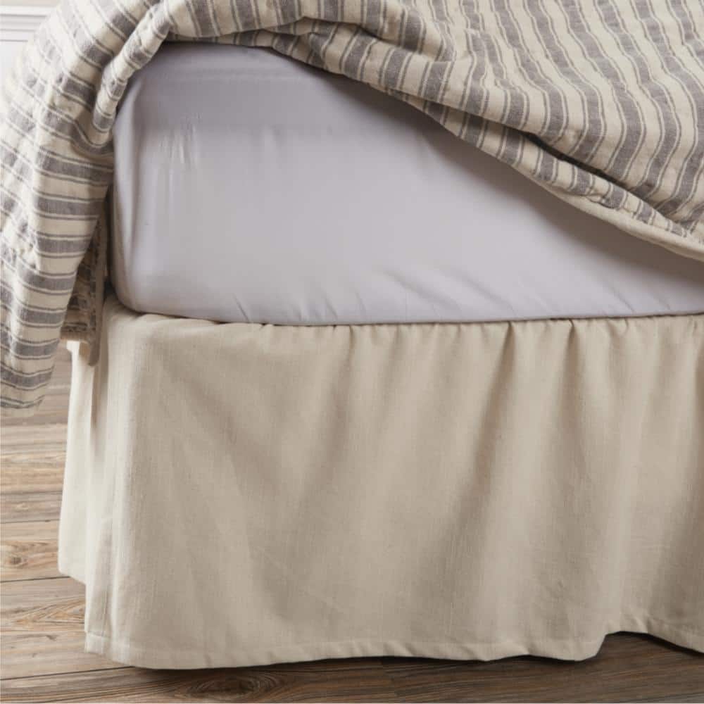 Market Place Natural Queen Bed Skirt 80Lx60Wx16 price history on PriceWatchPro