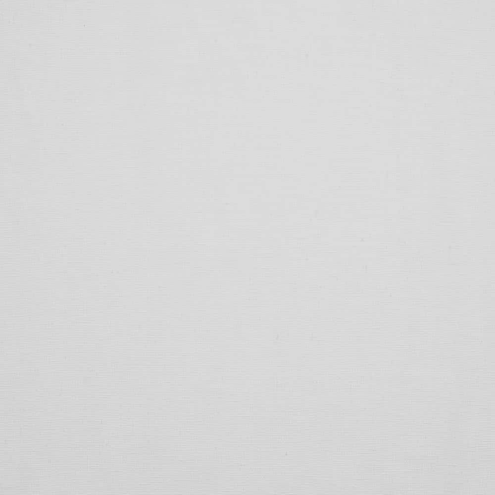 Winter White Sheer Linen Look Tab Top Curtain Panels, 50" x 84"