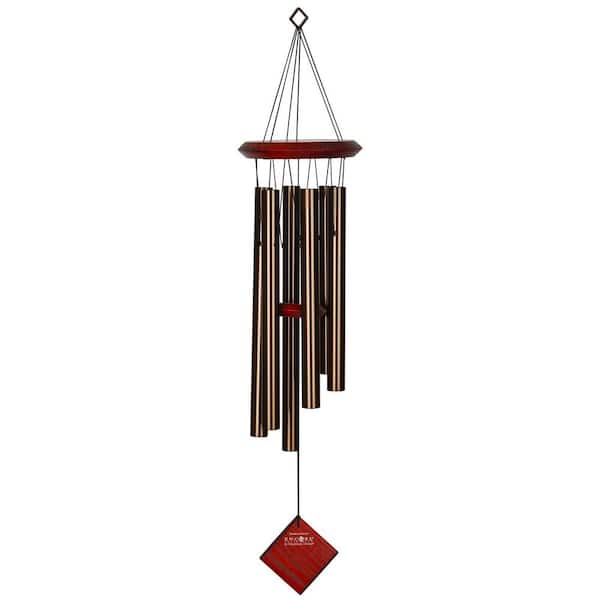 WOODSTOCK CHIMES Encore Collection, Chimes of Pluto, 27 in. Bronze Wind Chime
