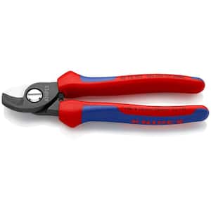 KNIPEX 6-1/4 in. Round Tips Long Nose Pliers with Comfort Grip 30 35 160 -  The Home Depot