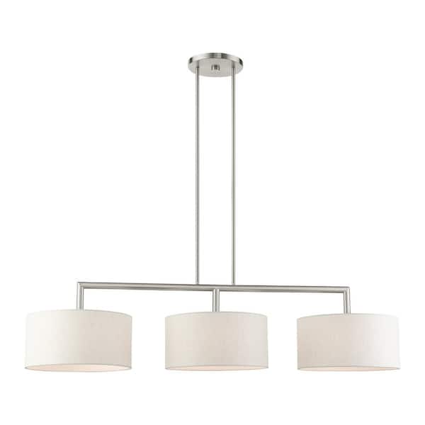 AVIANCE LIGHTING Mercury 3-Light Brushed Nickel Linear
