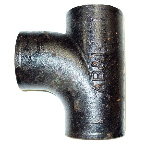 AB and I Foundry 4 in. Cast-Iron Sanitary Tee