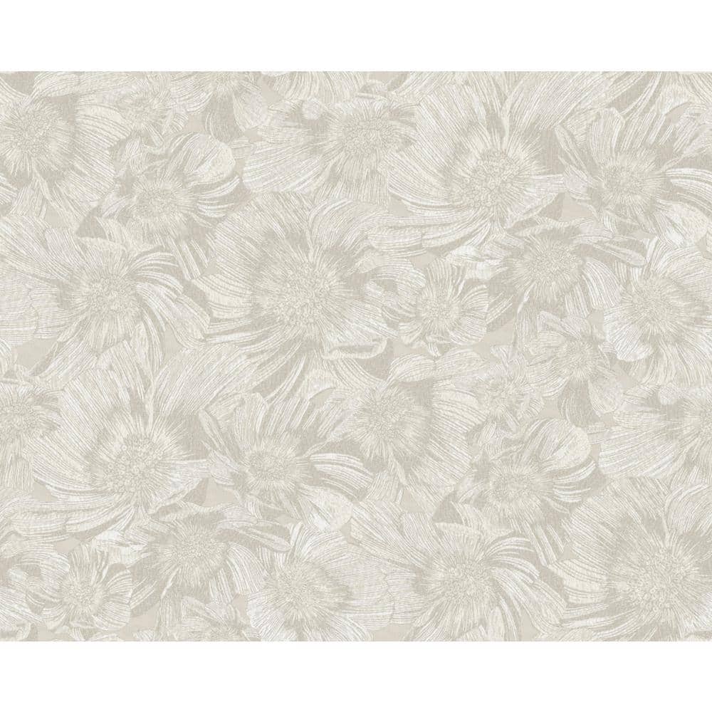 Anemoni White Wallpaper