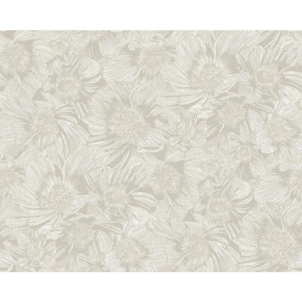 Unbranded Anemoni White Wallpaper