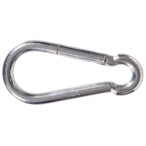 5/8 in. Opening x 4 in. Length Zinc-Plated Safety Spring Snap Link (10-Pack)
