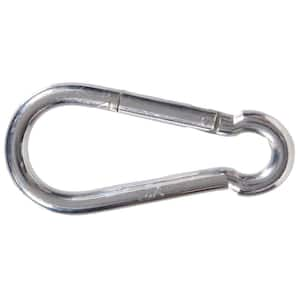 5/16 in. Opening x 2-3/8 in. Length Zinc-Plated Safety Spring Snap Link (10-Pack)