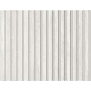 Pearl Grey Jun Paper Unpasted Wallpaper Roll (60.75 sq. ft.)