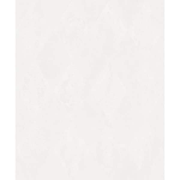 Unbranded Ambiance Pearl/White Metallic Textured Harlequin Vinyl Non-Pasted Wallpaper (Covers 57.75 sq.ft.)