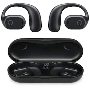 Black True Wireless Bluetooth Earbuds and In-ear