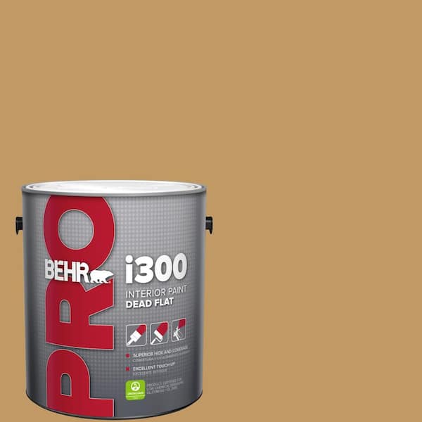 BEHR PRO 1 gal. #310F-5 Donegal Tweed Dead Flat Interior Paint