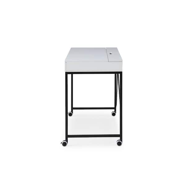 Room essentials cheap metal rolling desk