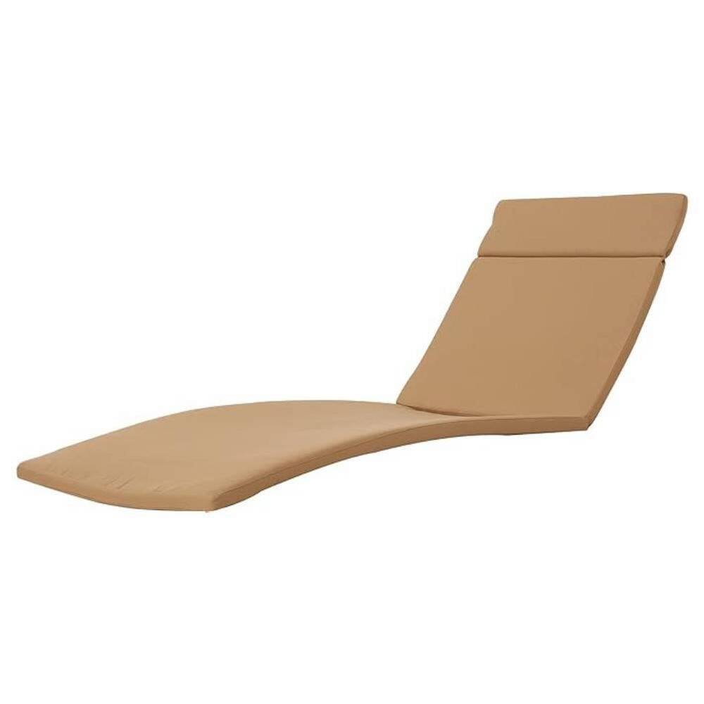 27.5 x 30.25 1-Piece Outdoor Chaise Lounge Cushion (without Chaise Lounge) in Brown price history on PriceWatchPro