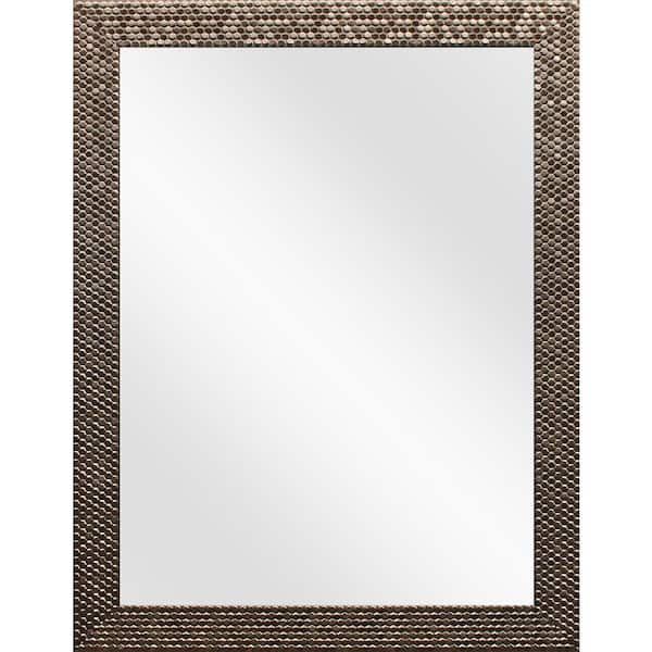 Home Decorators Collection 21.5 in. W x 27 in. H Brown Vanity Mirror
