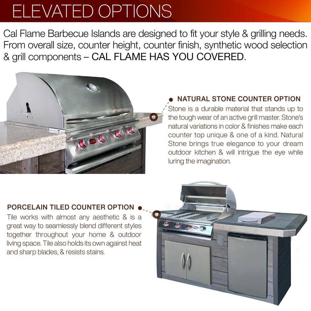132'' Stainless Steel Propane Gas Grill Island with Rotisserie