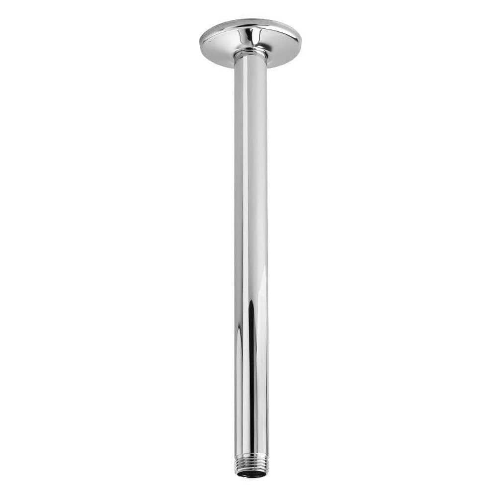 12 in. Ceiling Mount Shower Arm in Polished Chrome