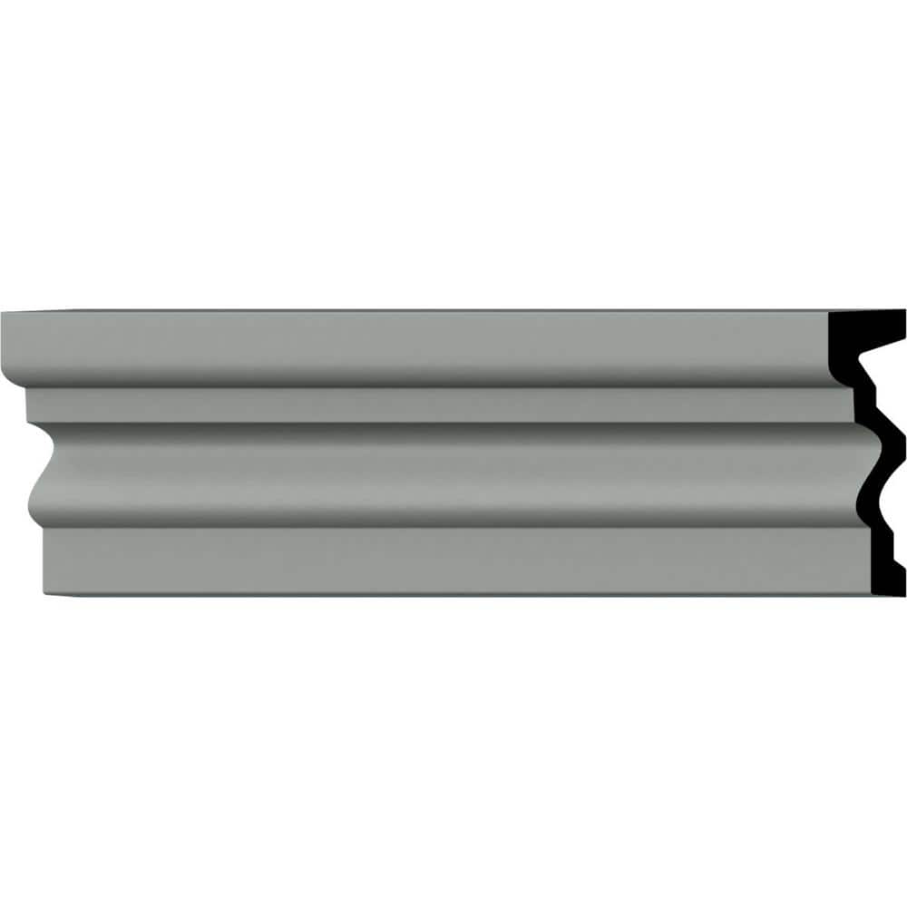 Primed Polyurethane Geometric Panel Moulding Sample