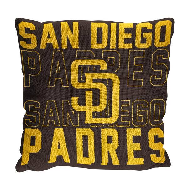 THE NORTHWEST GROUP MLB Padres Stacked Pillow