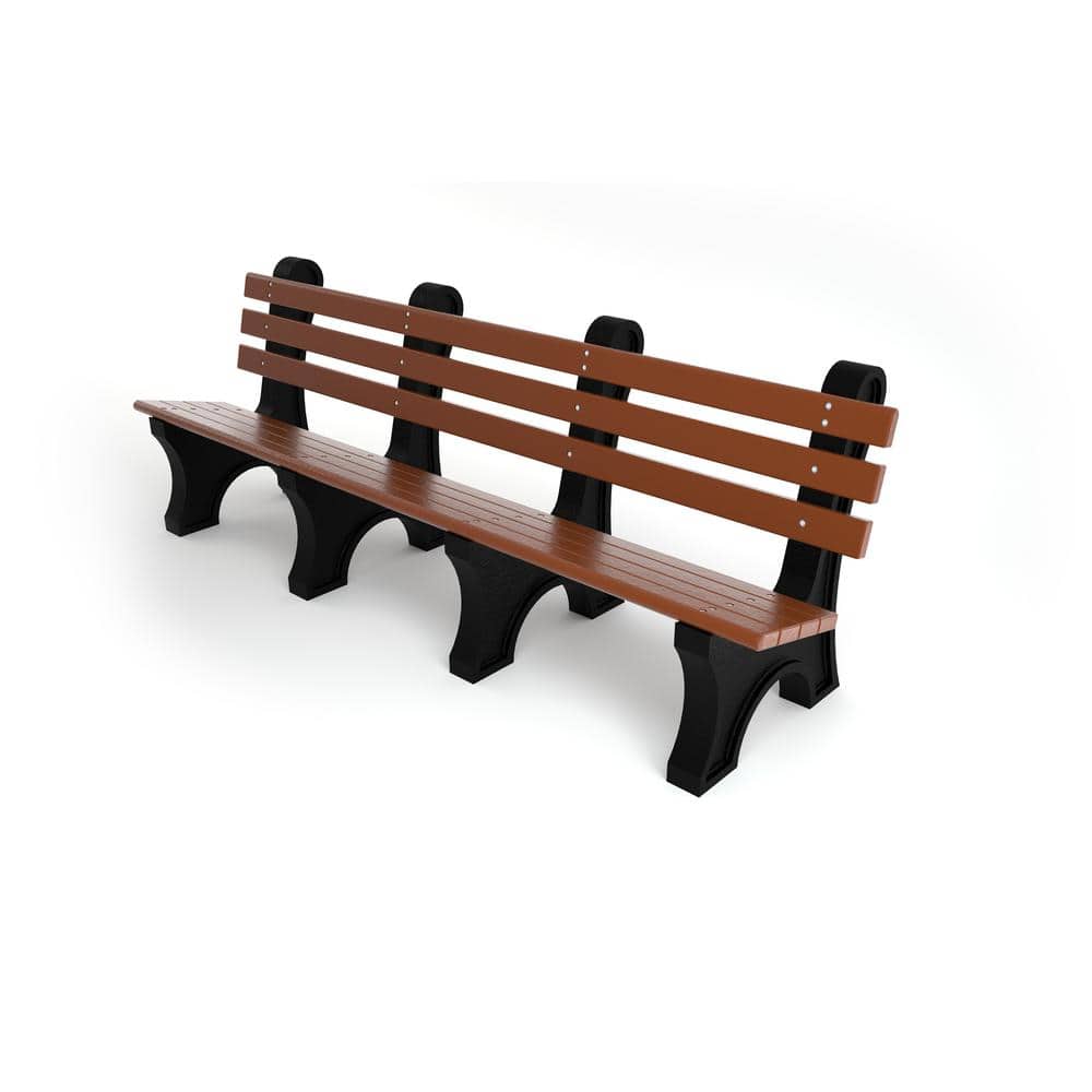8 ft. Comfort Park Avenue Bench - Brown price history on PriceWatchPro