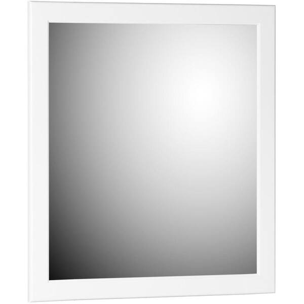 Simplicity by Strasser Ultraline 30 in. W x .75 in. D x 32 in. H Framed Wall Mirror in Winterset