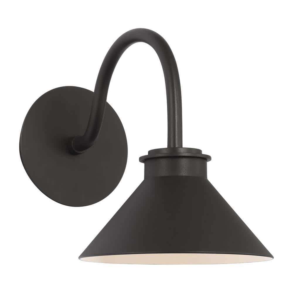 Modern Barn Light Small Textured Black StoneStrong Dark Sky Outdoor Hardwired Sconce with Integrated LED price history on PriceWatchPro